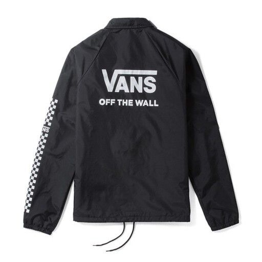 VANS - VN0A3T8DBLK 美版 THANKS COACH JACKET 女款 教練外套 (黑色) 化學原宿