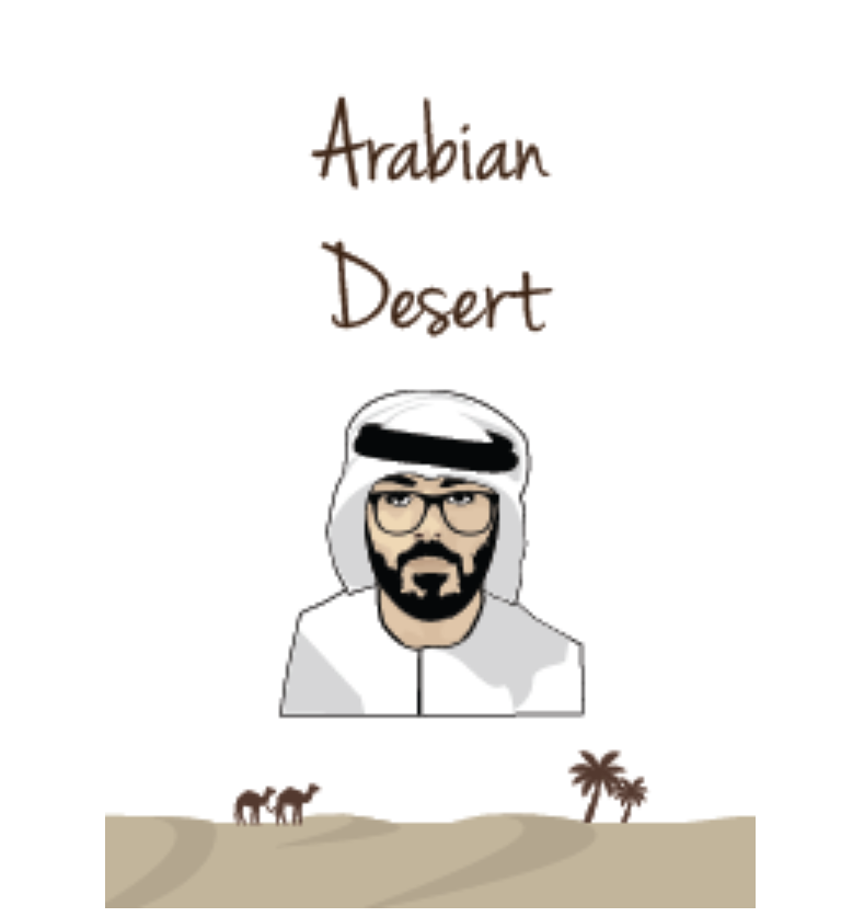 Arabian Desert: Charming Arab Guys