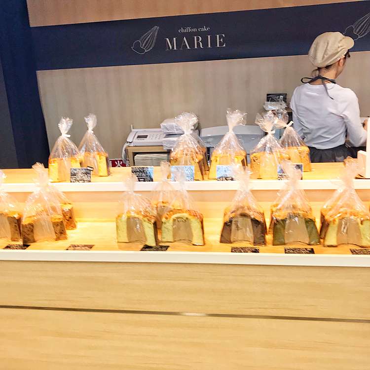 シフォンケーキ マリィ 博多店 Chiffon Cake Marie はかたてん 博多駅中央街 博多駅 ケーキ By Line Place