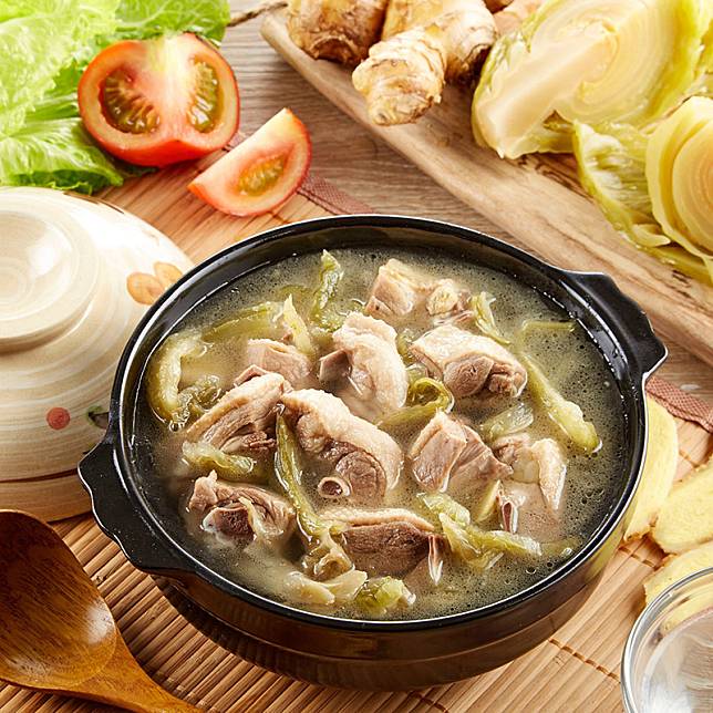 ▲黃金比例 酸菜鴨，令人回味無窮（圖/奧丁丁市集）