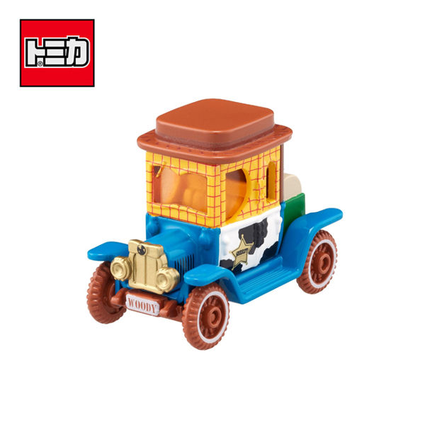 【日本正版】TOMICA DM-18 胡迪 高帽子造型小車 玩具車 玩具總動員 Disney Motors 多美小汽車 - 799924