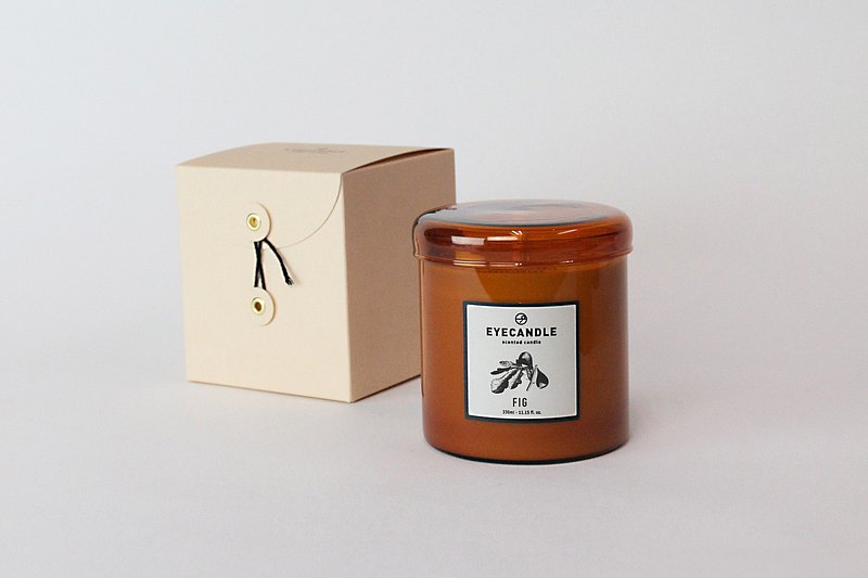 Eye Candle 香氛系列 - 茶色玻璃香氛蠟燭