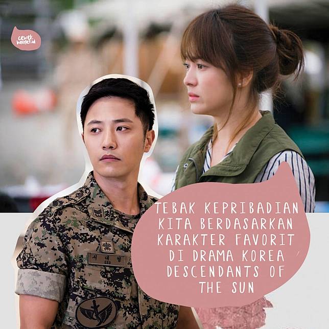 Tebak Kepribadian Kita Berdasarkan Karakter Favorit di Drama Korea ‘Descendants of The Sun’