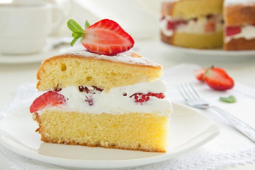 太りにくい食べ方は ショートケーキ のカロリーや糖質量