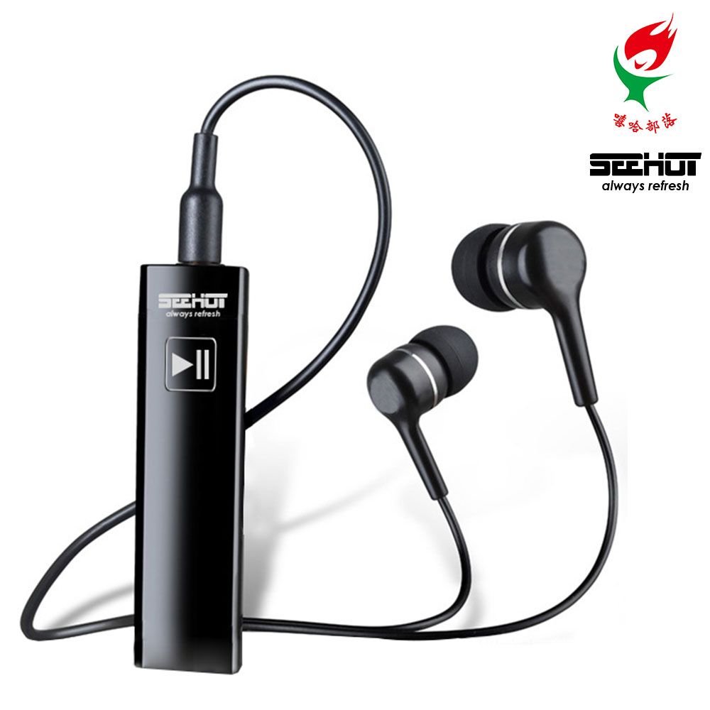 BT4.1 領夾式立體聲藍牙耳機/音樂接收器(SBS-082)