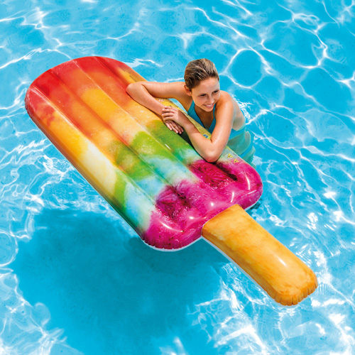 Intex 冰淇淋充氣水上浮板【愛買】