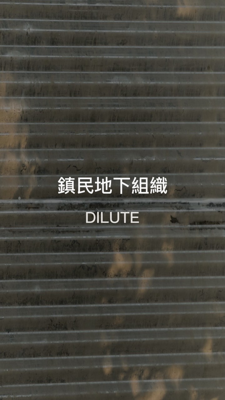 DILUTE 鎮民地下組織