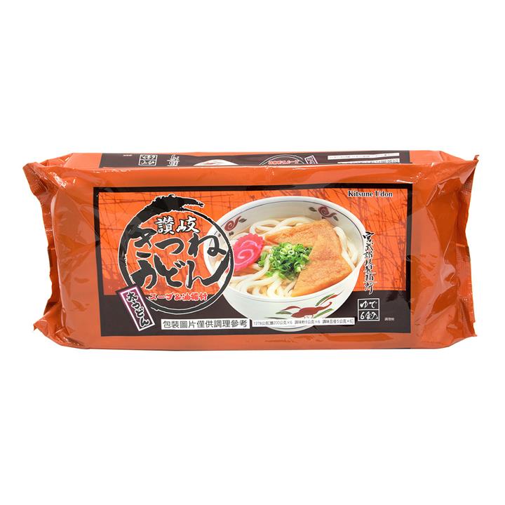 宮武讚岐豆皮烏龍麵 213公克 X 6包