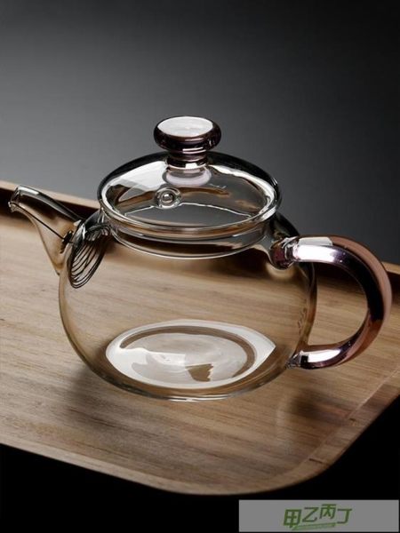 玻璃茶壺耐高溫功夫茶具小號過濾可燒煮茶透明家用簡約加厚泡茶器 開學季限定