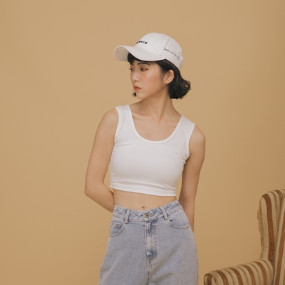 QUEENSHOP MIT保暖發熱顯瘦短版背心-白 S/M/L【01041668】＊現+預＊