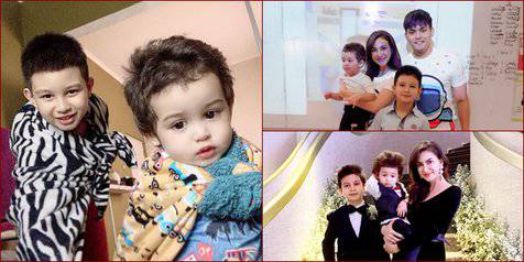 10 Foto Gio Dan Xaquil Duo Jagoan Alessia Cestaro Yang Ganteng Banget