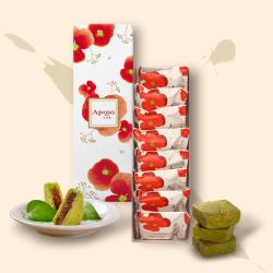 ◎【鳳梨酥文化節－優勝】碧螺春土鳳梨酥使用三峽特色產茶-碧螺春茶葉製作，茶韻濃厚，內餡果味酸溜香甜、|◎|◎商品名稱:【艾波索】碧螺春、黃金原味土鳳梨酥８入裝禮盒品牌:艾波索類別:派/塔,中式糕餅/月