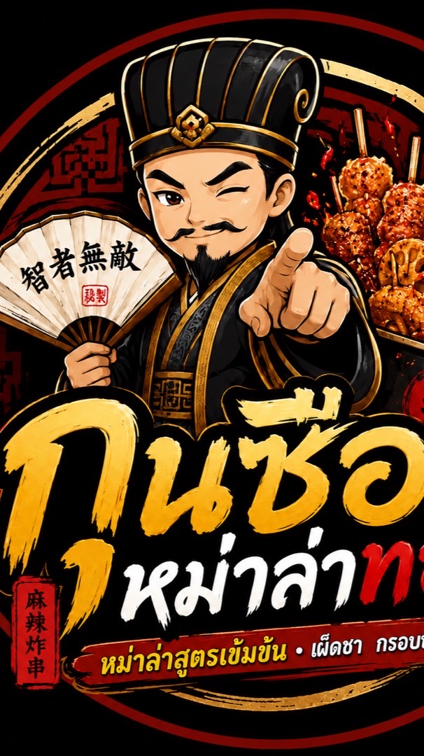 กุนซือหม่าล่าทอด มาบข่า