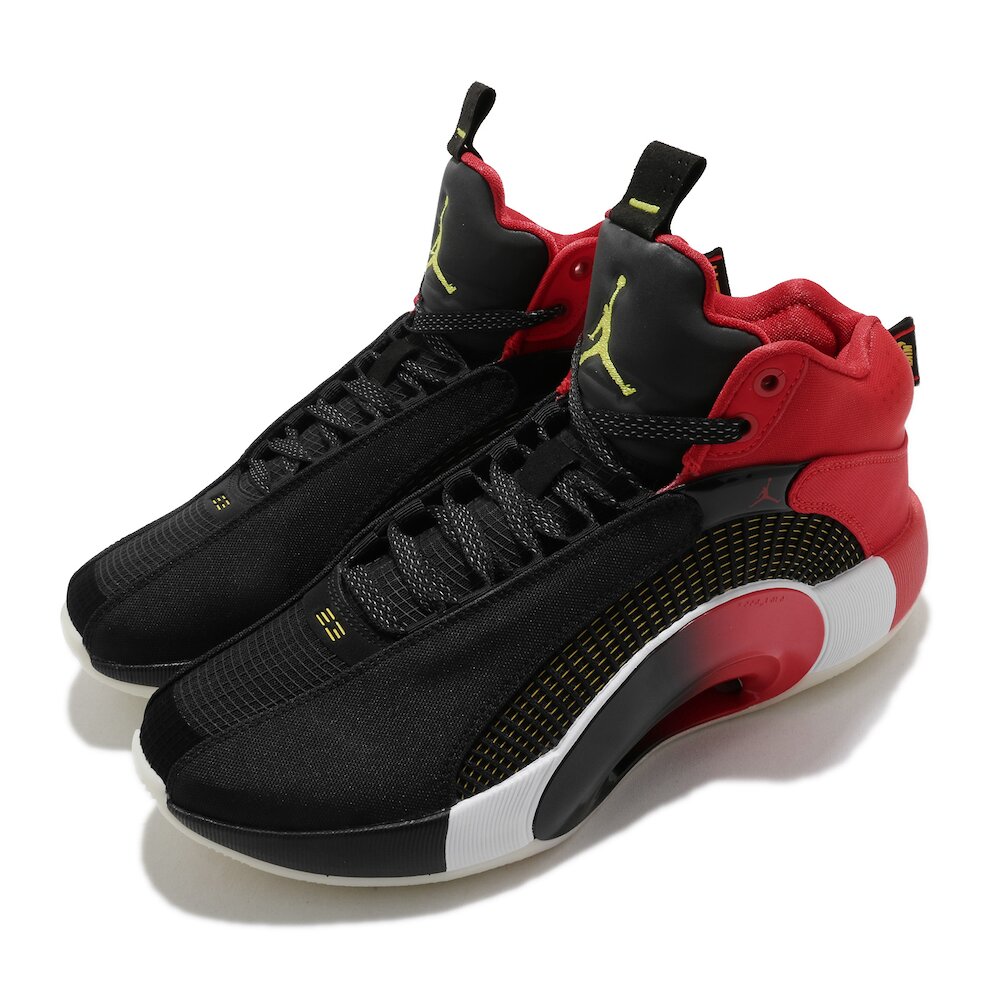 喬丹籃球鞋品牌:NIKE型號:DD2234-001Jordan XXXV CNY配色:黑色,紅色