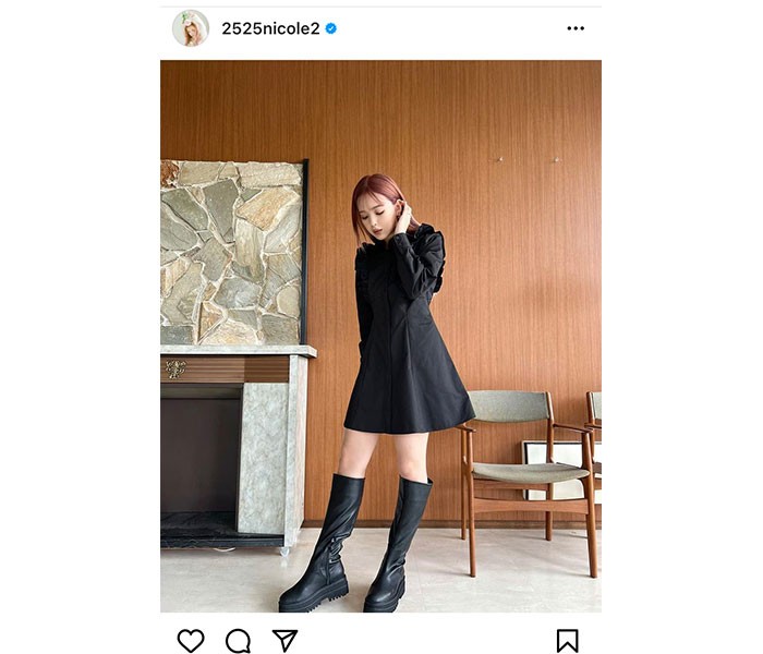 ヴィクトリアベッカムワンピース✨藤田ニコル着用✨