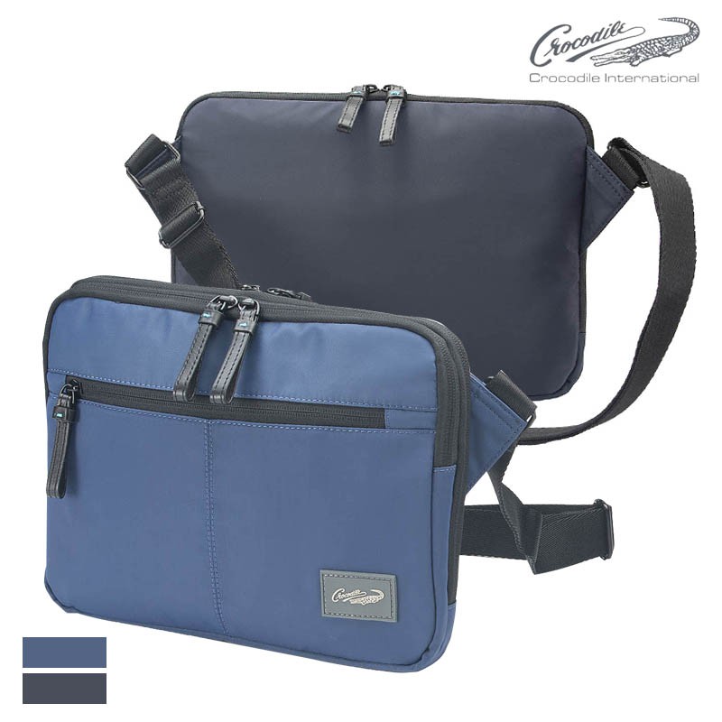 Crocodile 鱷魚 側背包 X-lite 2.0系列 橫式斜背包 可放平板 防潑水面料 0104-09503 得意