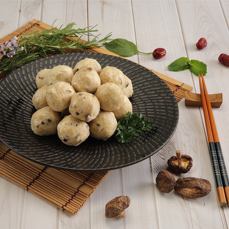 【香草豬】香菇摃丸