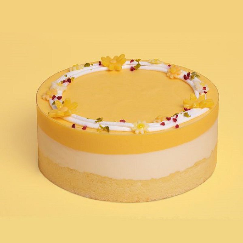 【嘉年華免運組】夏日芒果慕斯蛋糕 6吋