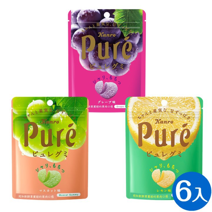 ★ 日本銷售第一軟糖品牌★ 日本女性大人氣的知名軟糖品牌！★ 宛如新鮮果實般的果肉口感~★ 可愛的愛心造型，還有隱藏版的幸運星星造型★★ 2020年新版包裝，提高果汁含量，美味再升級～★ 每包還含有超