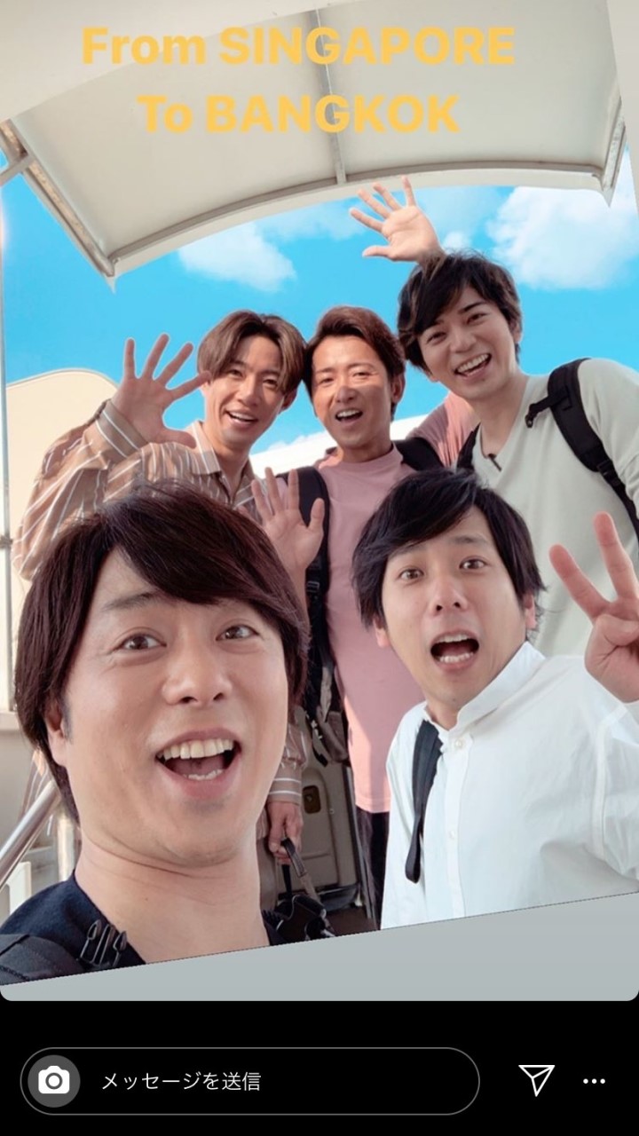 Welcome Arashi to Thailand!