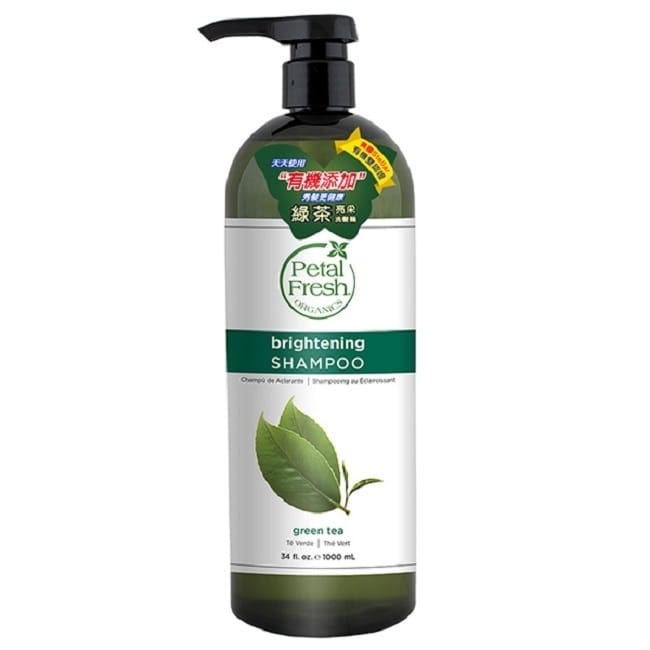 【美國 沛特斯】有機成份綠茶亮采洗髮精(34oz/1000ml)