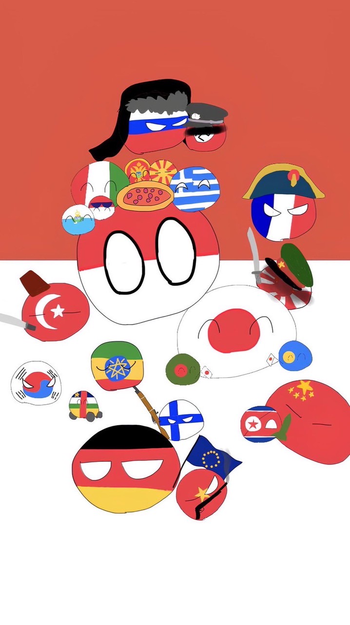 ポーランドボール・雑談部屋　茨城共栄圏(戦争しないよ⁈)