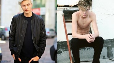 16 歲「天使級帥模 」Lucky Blue Smith 電翻少女 沒想到一笑就變回凡人...