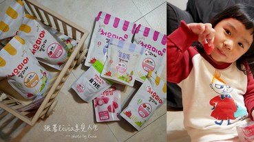 4/24 開團【韓國寶寶米餅開箱】韓國進口 SSALGWAJA米餅村 乳酸菌優格球│磨牙米餅│無添加水果脆片 跟著Livia享受人生