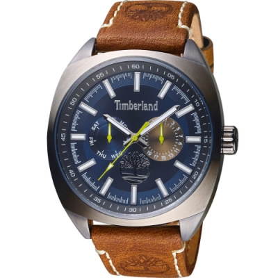 原廠公司貨 日期、星期顯示 不鏽鋼錶殼、皮革錶帶 TBL.15931JSU/03
