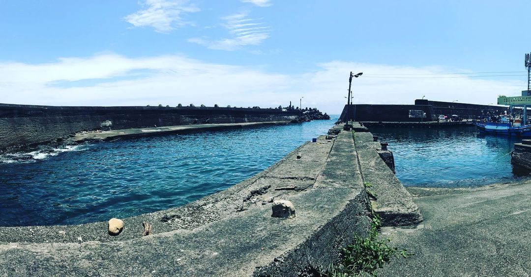 大里漁港 @little Passer