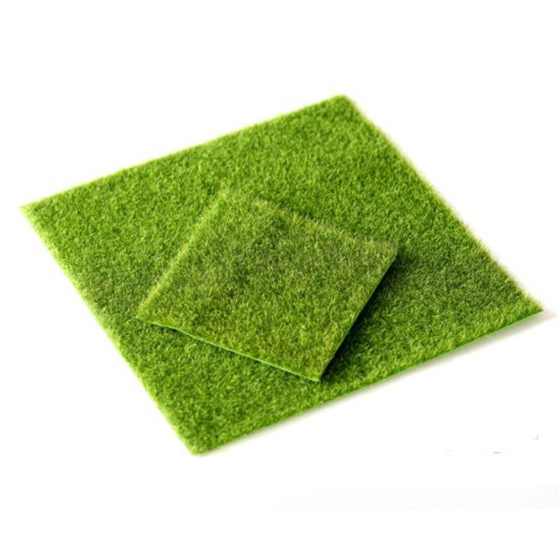 親膚柔順不易刮手 適合室內使用搭配扭蛋公仔擺飾超療育小尺寸可做微景草皮大尺寸可作拍照背景、地毯地墊等等可擺放在桌子、櫃子、窗台等各處居家、辦公室、店面皆可使用【商品規格】款式：仿真景觀草皮尺寸：15x