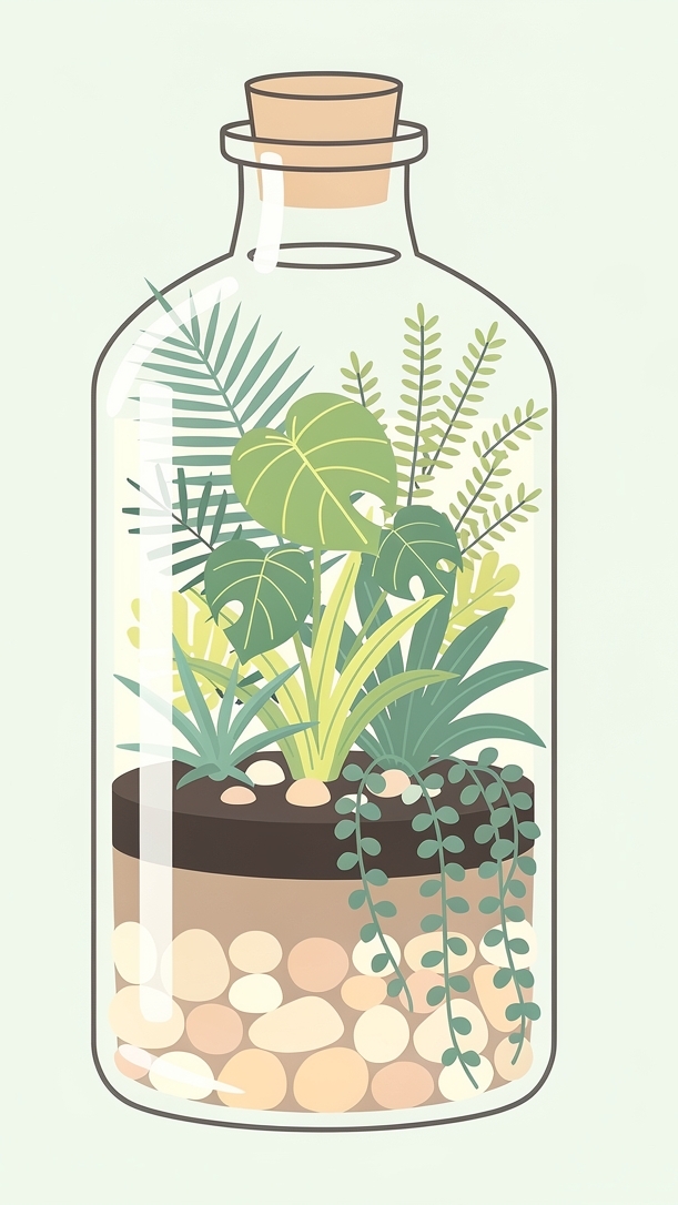 ZSc29 Plants in Glass Bottles and Online  2-68