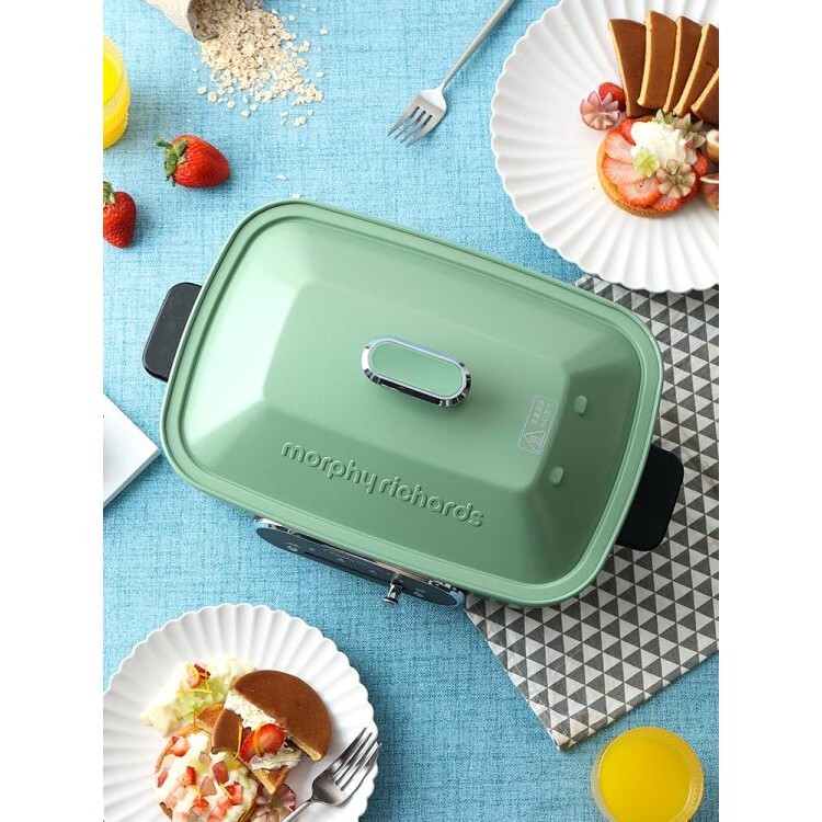 英國摩飛 MR9088多功能鍋料理鍋 電燒烤鍋電火鍋燒烤爐家用電烤鍋