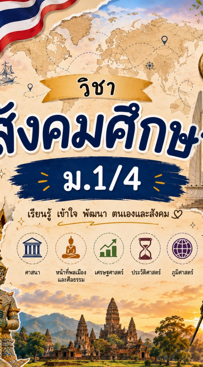 ส่งงานสังคม 1/4