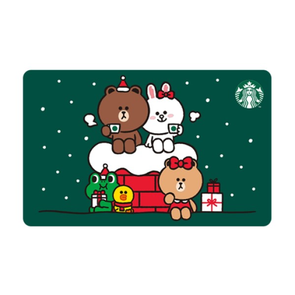 星巴克LINE FRIENDS隨行卡