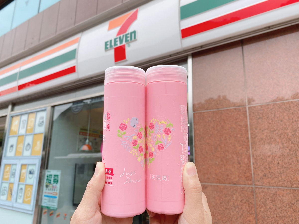 奶茶控必喝！7-11新品純萃喝濃厚系玫瑰蜜香奶茶限定包裝開賣！