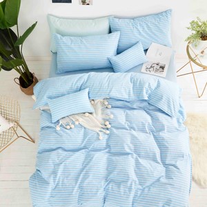 100%精心挑選棉花提取纖維 水洗工藝不易縮水 棉麻般舒適親膚 日式簡約色織美學