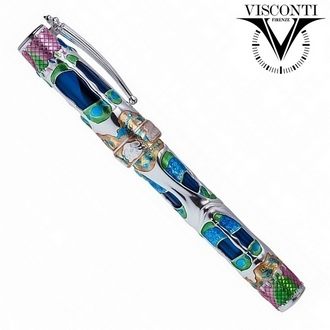 限量款 義大利 VISCONTI 巴特尤公寓 Casa Batllo 純銀 KP50-01-RB 鋼珠筆 /支