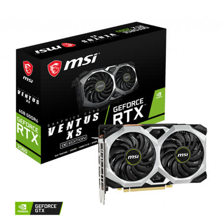 顯示晶片 ：NVIDIA® GeForce® RTX 2060 記憶體 ：6GB GDDR6 Cores ：1920 unit 記憶體介面：192-bit 輸出端子 ：3x DP / HDMI 電源連
