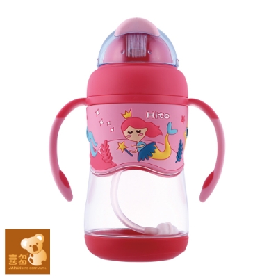 喜多歡樂世界晶彩學飲杯400ml-粉