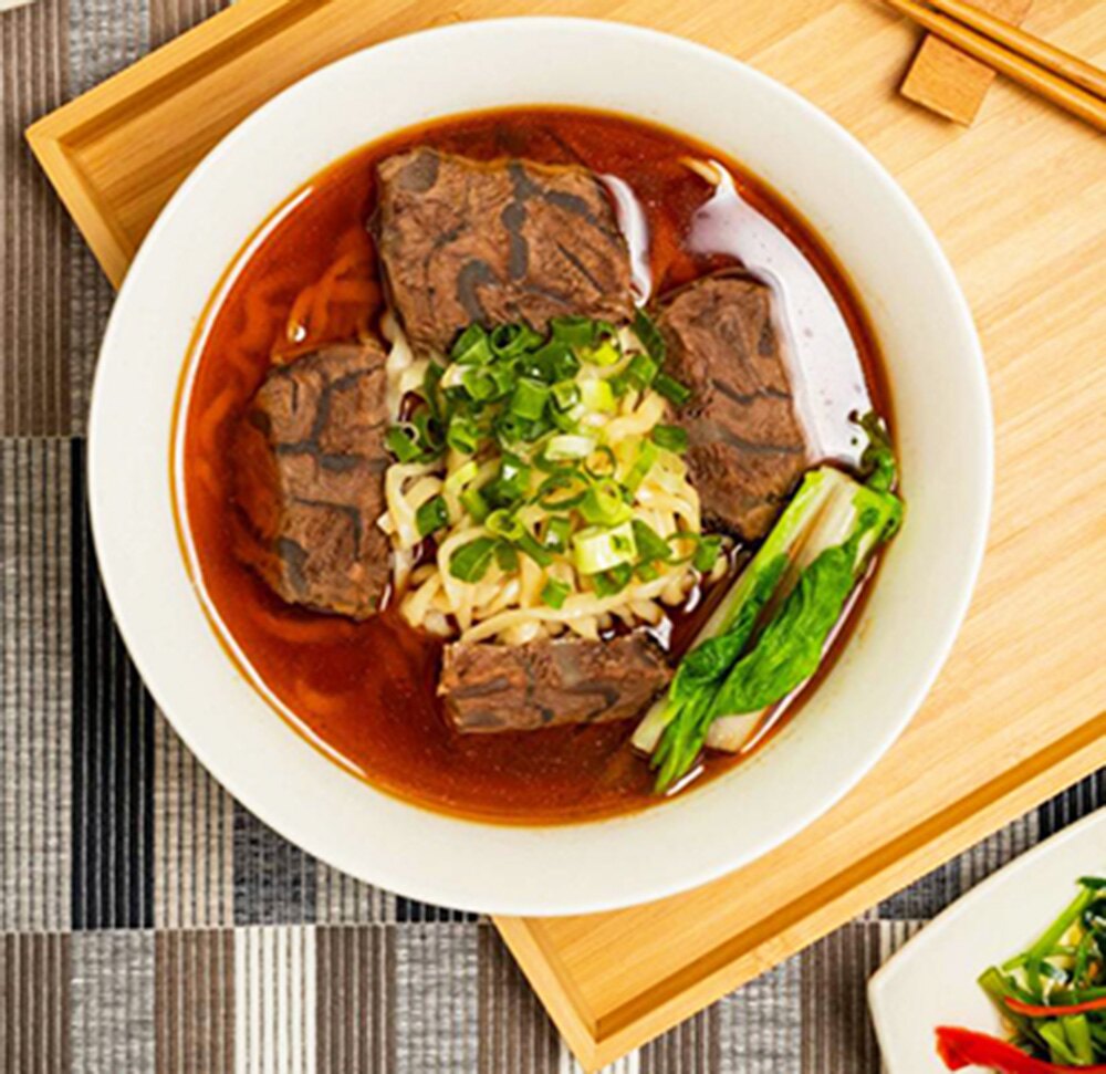 【小食鮮】紅燒牛肉麵 (三入組) 特製手工Q彈麵