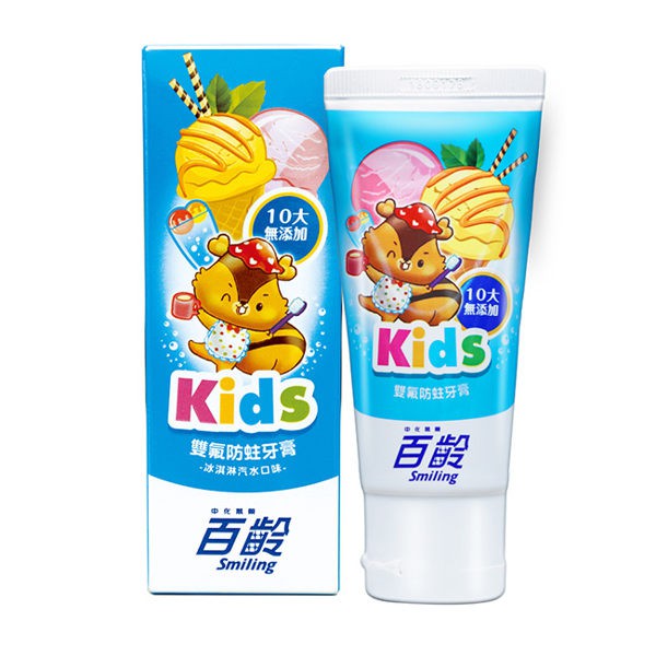 10大無添加、安全溫和配方 雙氟防蛀配方 專利益生菌、添加木醣醇 產品特色： 10大無添加：無添加-石化SLS起泡劑、MP防腐劑、PG溶劑、糖精、動物性膠粉、石化抗菌劑、石化保濕劑 (聚乙二醇)、Ｎa