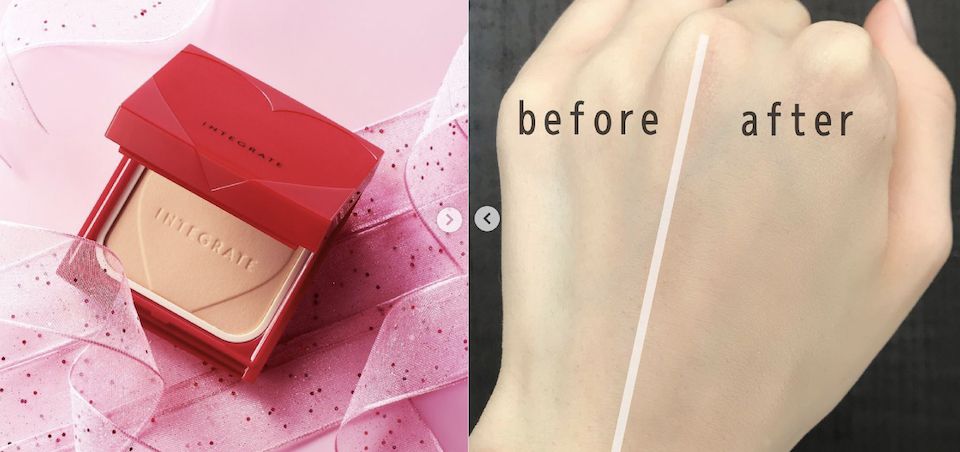  Integrate 柔焦輕透美肌粉餅