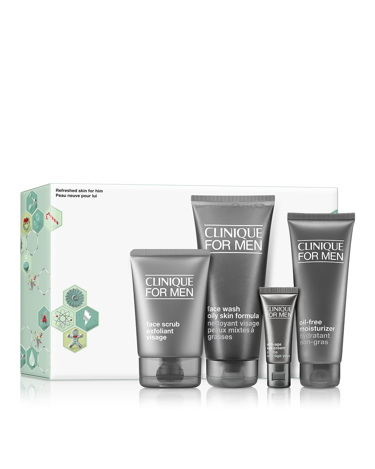 新客九折，滿3800折400 | 倩碧 男子清爽改造組｜情人節獻禮