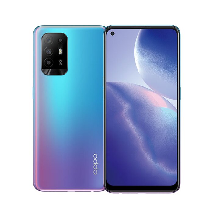 八核心處理器 超清6.43吋AMOLED螢幕 4800萬超清智能四鏡頭 1600萬前置鏡頭天璣720雙模5G ．ColorOS 7.2 看