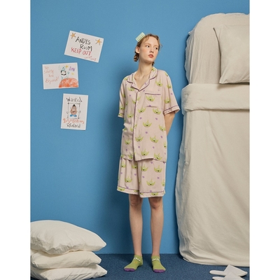 CACO-三眼怪居家套裝-女【B2DI174】