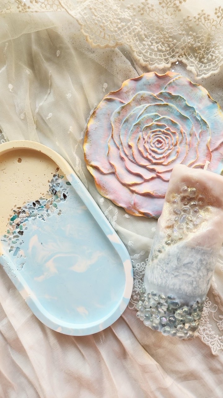 Sini Studio 擴香石・香氛蠟燭・擴香盆花・浮游花 • DIY 材料包