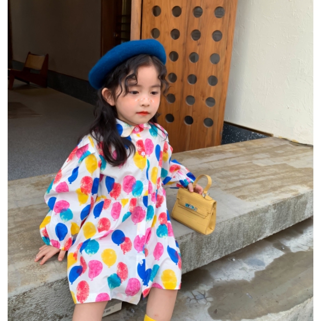 #蘋果小舖童裝#蘋果小舖洋裝區【優惠訊息】加入粉絲專頁可領折扣代碼【產品特色】尺碼：80-120cm顏色：繽紛花色【商品規格】材質：純棉規格：80cm-120cm產地：中國適用年齡：6月-1歲(70)