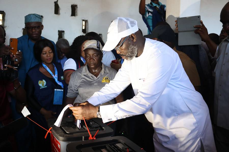 Liberia presidential election heads to runoff in "last dance" between Weah,  Boakai | XINHUA | LINE TODAY