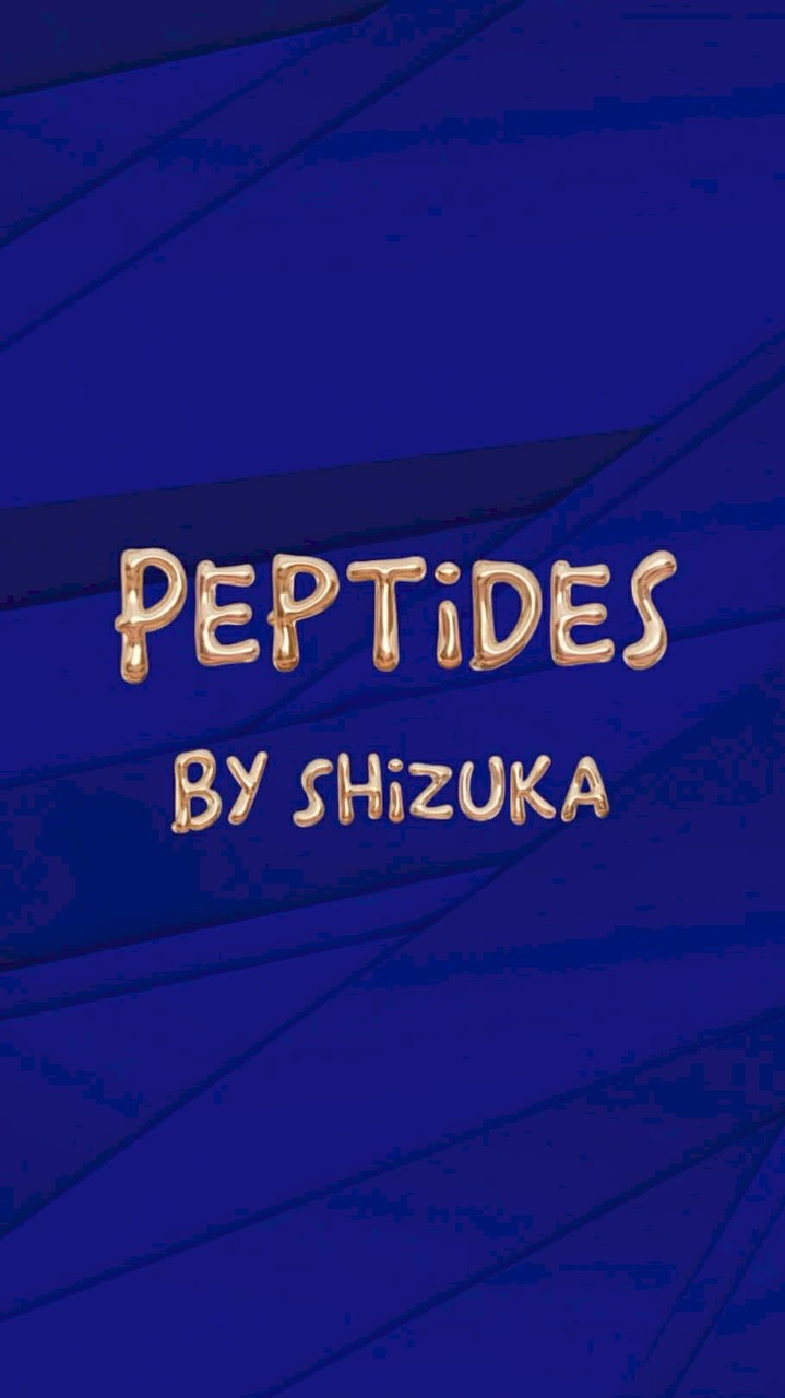 Peptides 💙byshizuka
